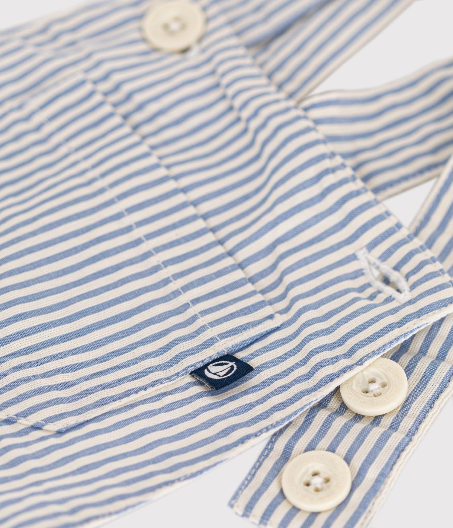 Petit Bateau Salopette Celeste A09JT 05 GAULOISE/Marshmallow