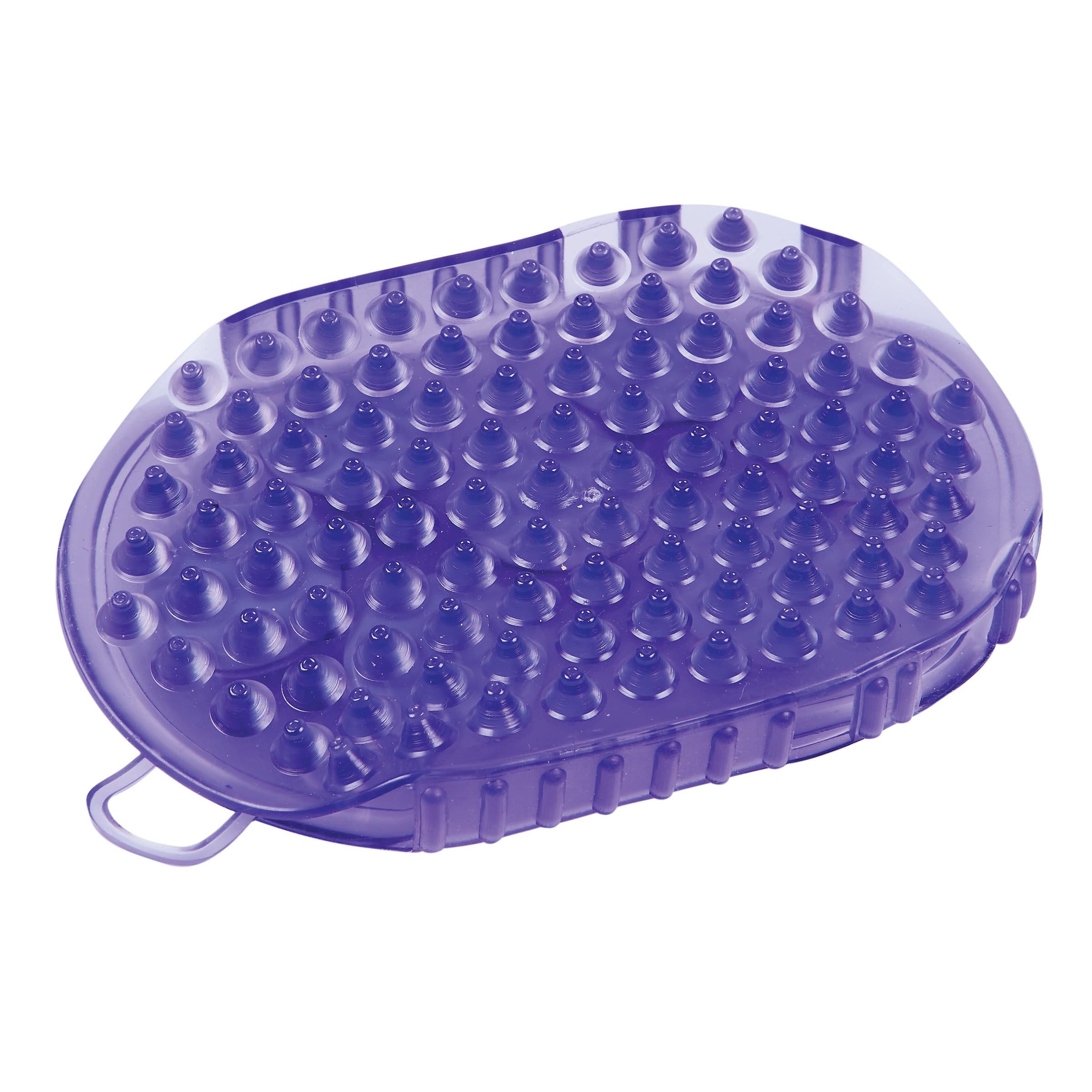 ROMA Rubber Massage Mitt, Purple