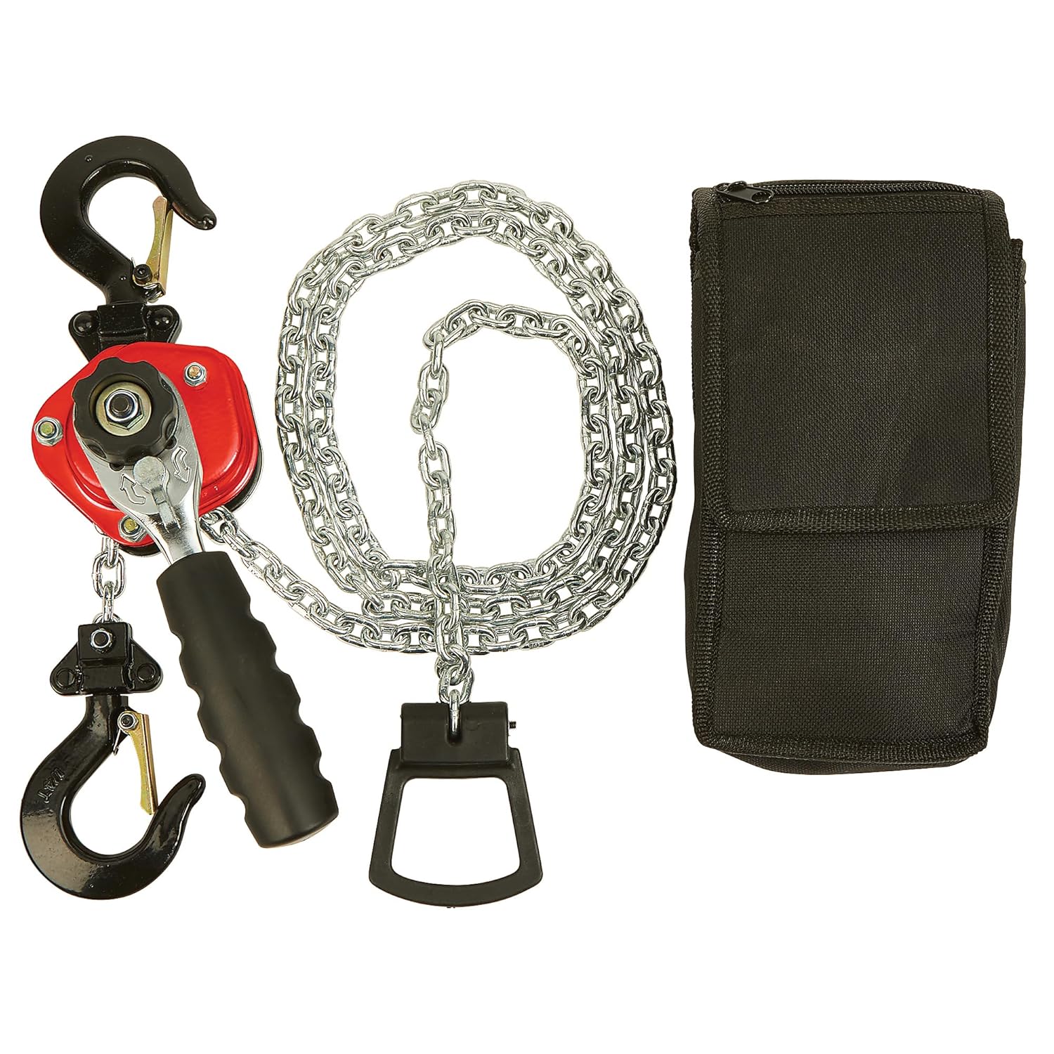 Ironton Mini Lever Chain Hoist, 550-Lb. Capacity, 5ft. Lift, Model# VD250KG1.5M