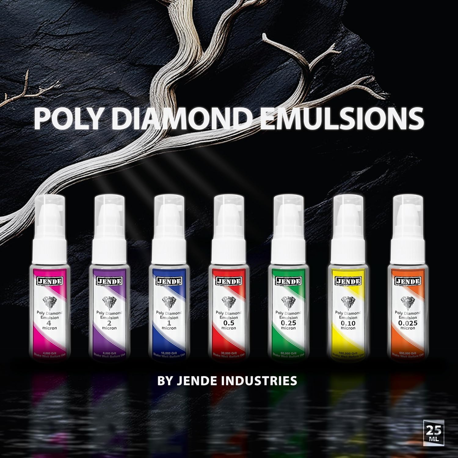 Jende 4 Micron Poly Diamond Knife Stropping Emulsion 25ml- Stropping emulsion