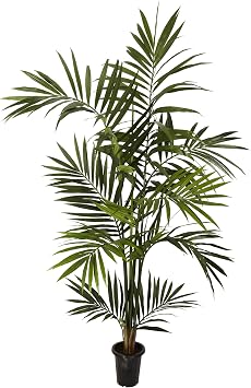 Nearly Natural 6ft. Kentia Palm Silk Tree