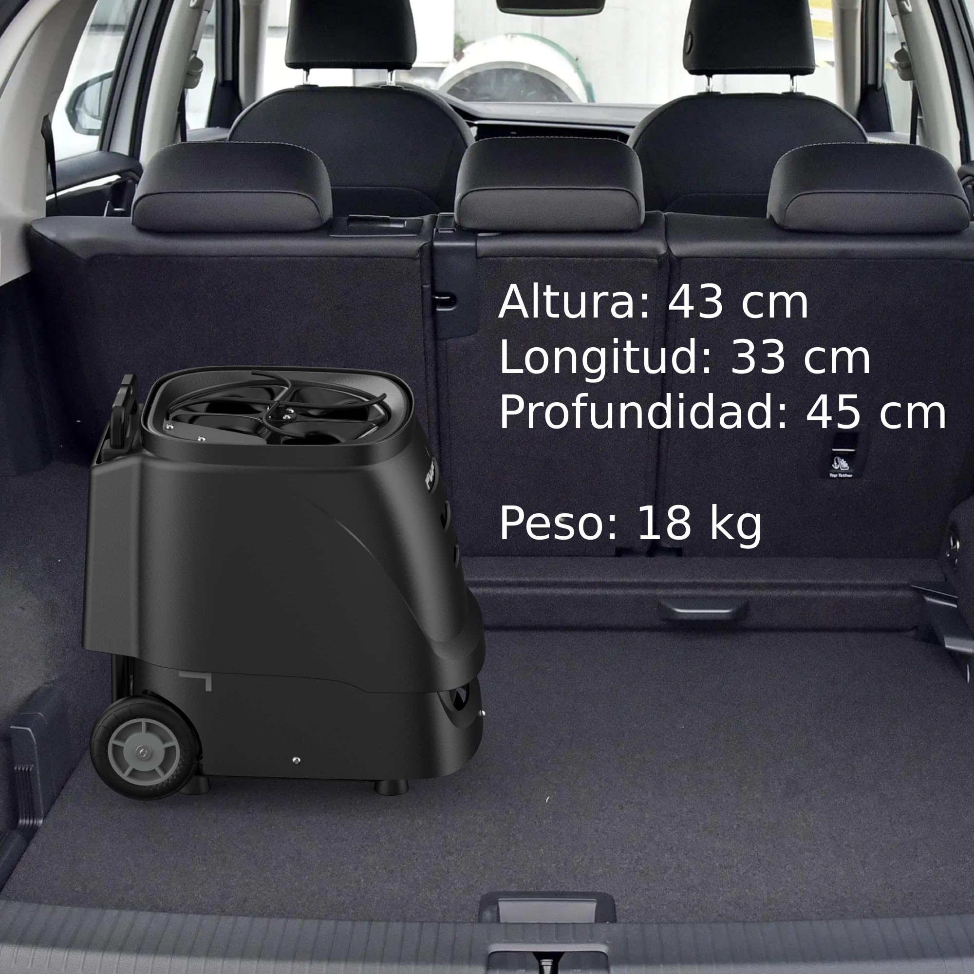 Máquina Lanza Pelotas Pádel Tenis Portátil, Batería 8 Horas, Control App y Remoto, 1500 Golpes
