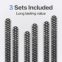 Vista 4 de Alfombrilla de ratón adhesiva, paquete de 3 - Alfombrilla minimalista para Apple Magic Mouse 2