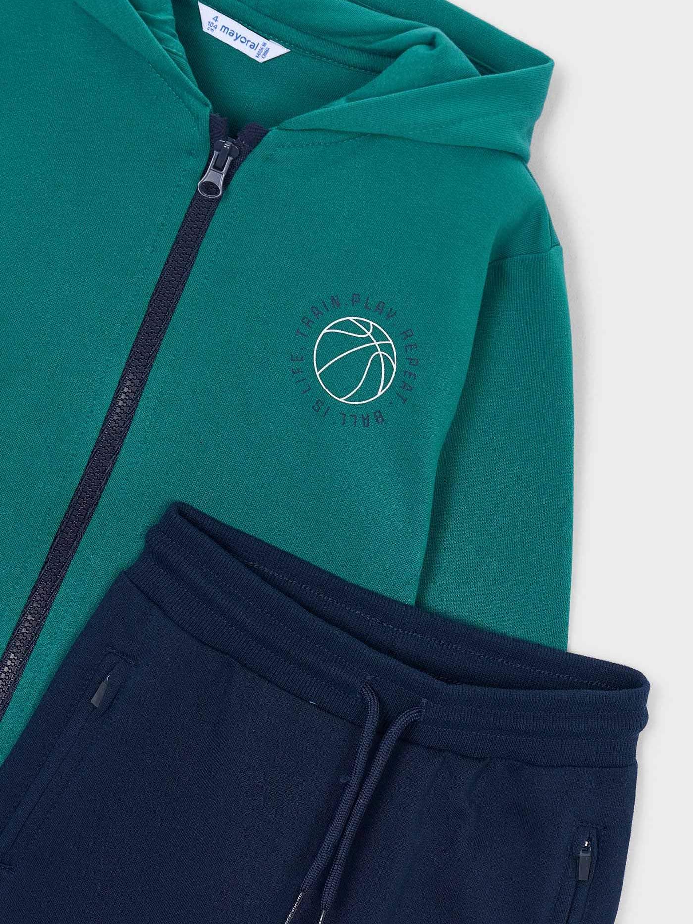 Mayoral Chandal canguro print para niño Lago