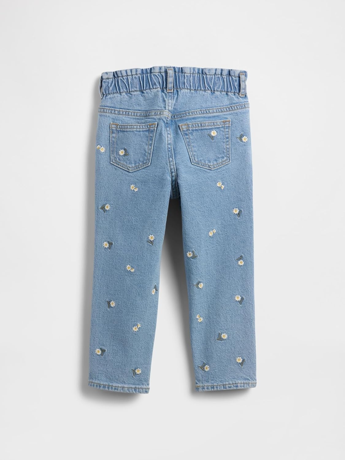 GAP Baby Girls' Embroiderd Denim Jean