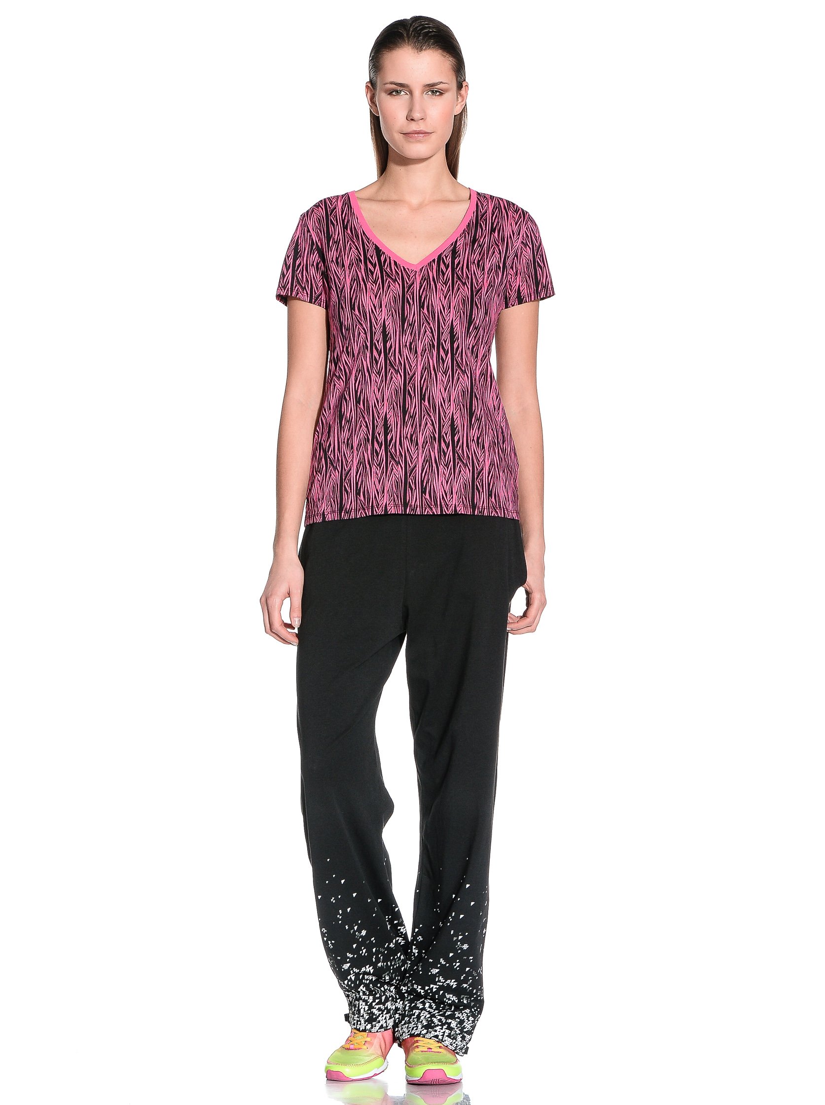 Zumba T-shirt Kobiety Safari All-over Graphic