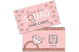 Bride Squad Game Scratch Off Dare Cards