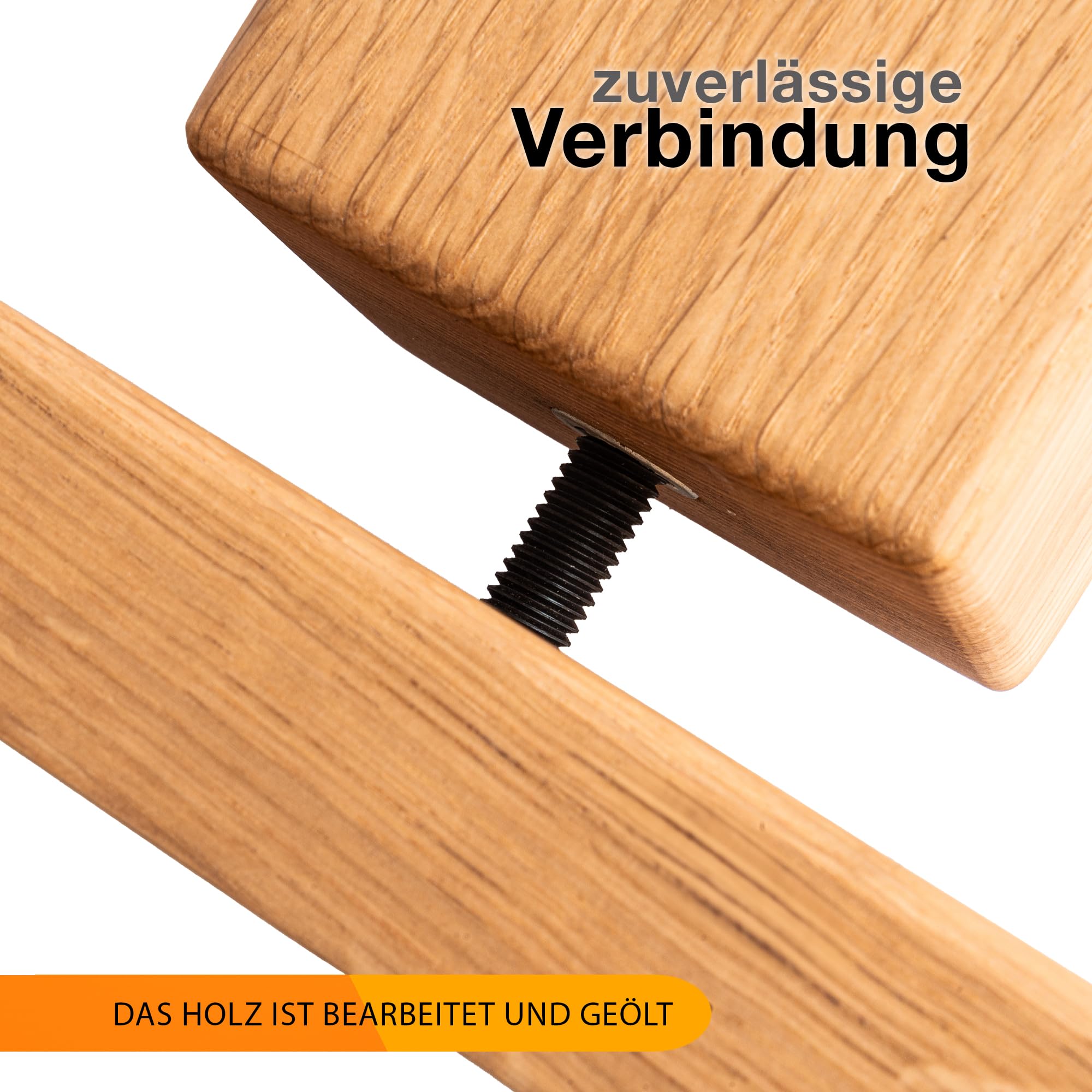 HENK Supporto per cuffie in legno massello di quercia - Elegante supporto per scrivania, supporto universale compatibile per cuffie Sennheiser, Bose, Beats, Razer, AKG, AirPods Max, Sony PS5, ecc.