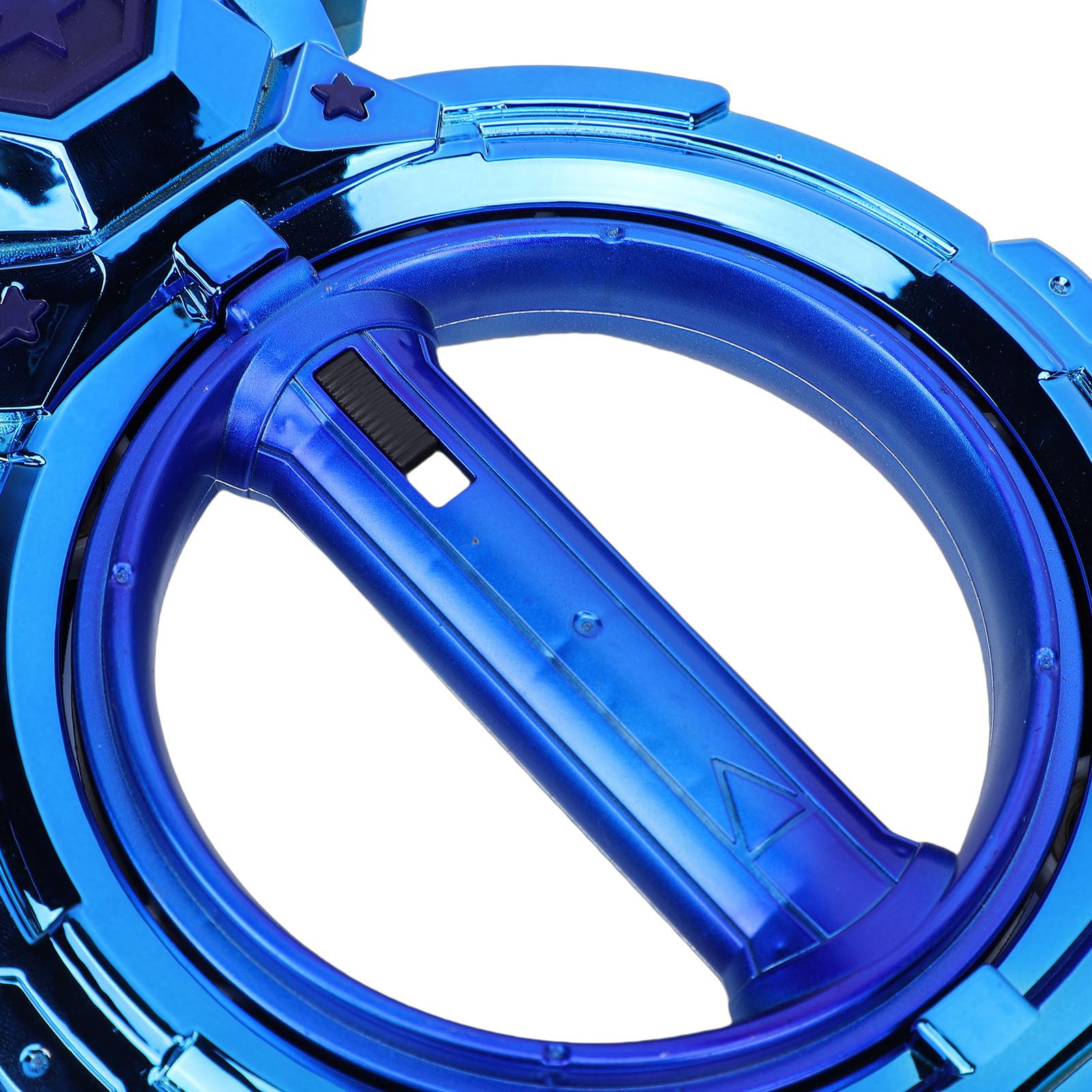 Topiky Sciabola Illuminata per Bambini, Spada Giocattolo Retrattile a Doppia estremità, Spada Illuminata con più Stili di Illuminazione, Sciabola Rotante Estensibile per Cosplay, Feste, Regali (Blue)