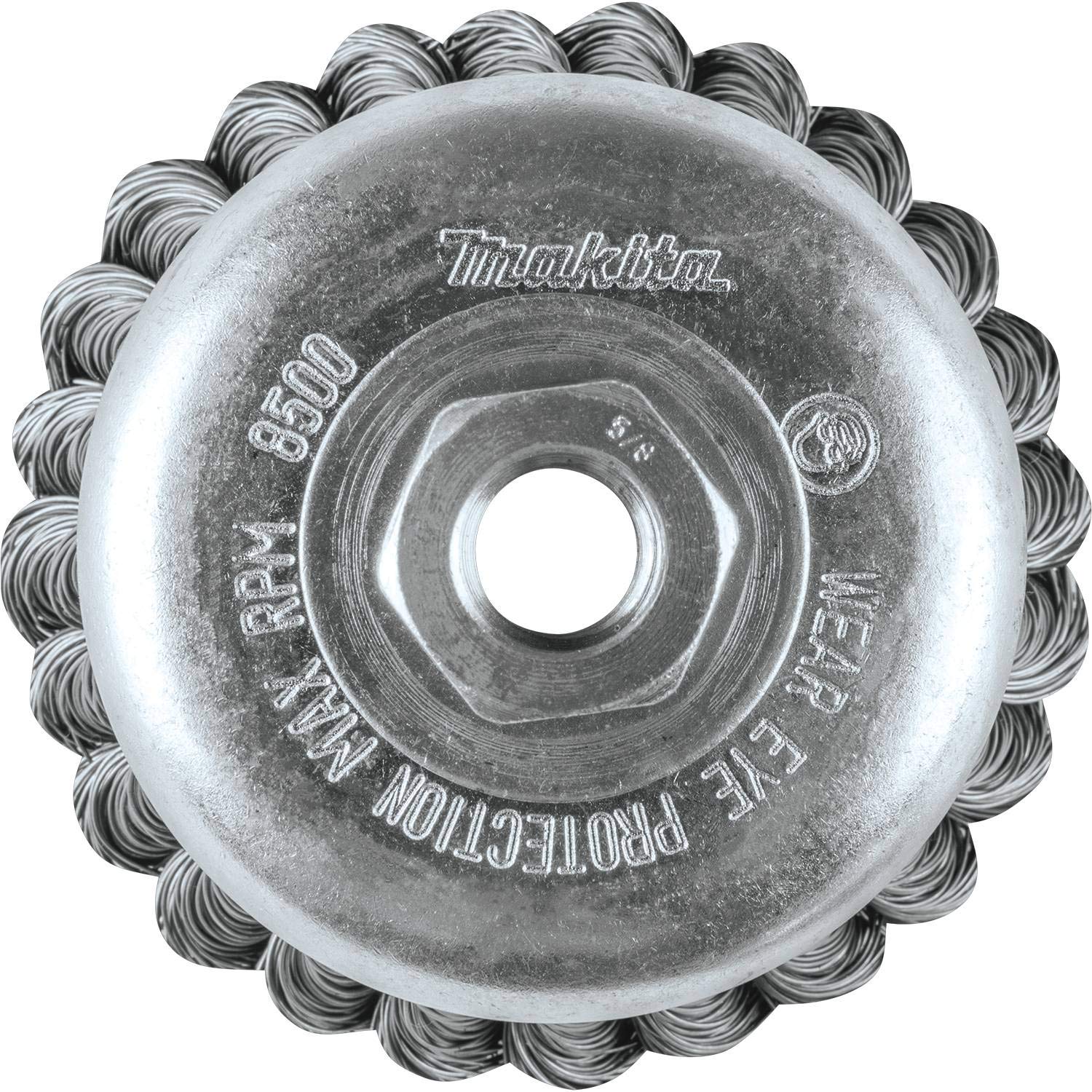 Makita A-98463 - Spazzola a tazza con filo nodo, 10,2 cm, 11