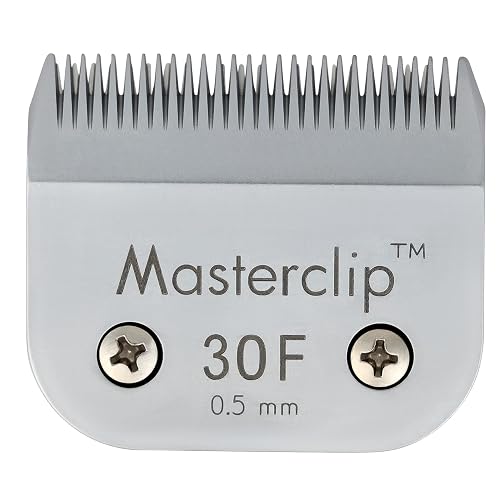 Masterclip Cuchilla de corte para perros A5 50F 40F 30F 15F 10F 9F 7F 7 5F 5# 4F 4# 3F 3# 2F 2# 5/8N Cuchilla…