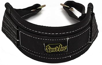 SPUD Belt Squat Medium Belt for Weight Lifting Strength Training and Power Lifting Black