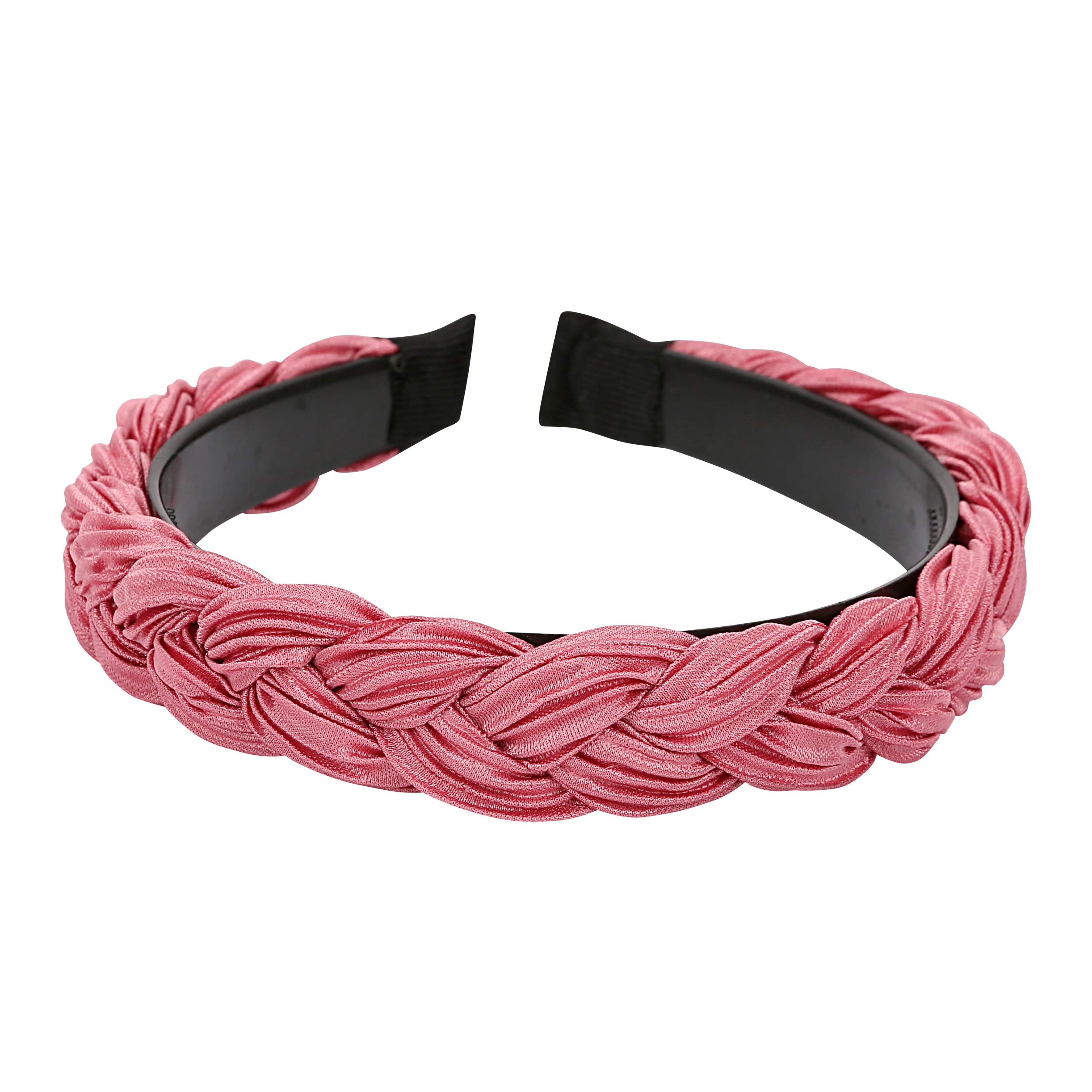 YouBella Hair Jewellery Fabric and Plastic Braid Shape Hair Band Head Band for Girls and Women (Pink) (B08T7N34Q3) Amazon Price History, Amazon Price Tracker