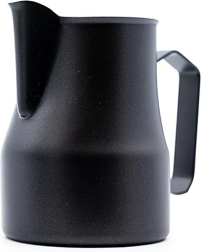 Miniatura 1 de Evergreen Coffee - Jarra de leche de precisión para café con leche  16 onzas  Acero inoxidable de grado comercial  Jarra de espuma de vapor de leche