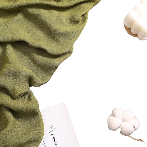 Miniatura 8 de Muslin Swaddle Blanket, 100% Viscose Made from Bamboo Solid Dark Blue Unisex Swaddle Wrap, Soft Silky Muslin Swaddle Blankets Neutral Receiving