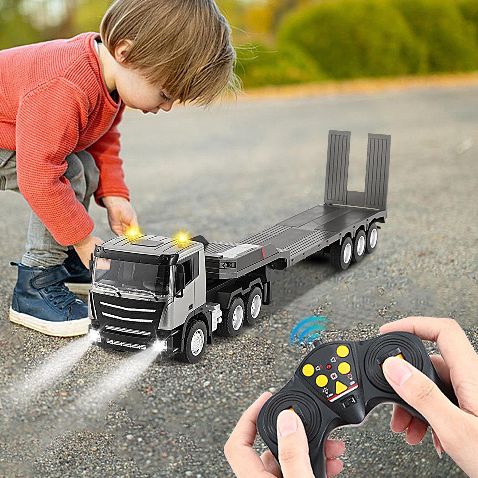 Generico Camion giocattolo telecomandato - Auto elettrica giocattolo in