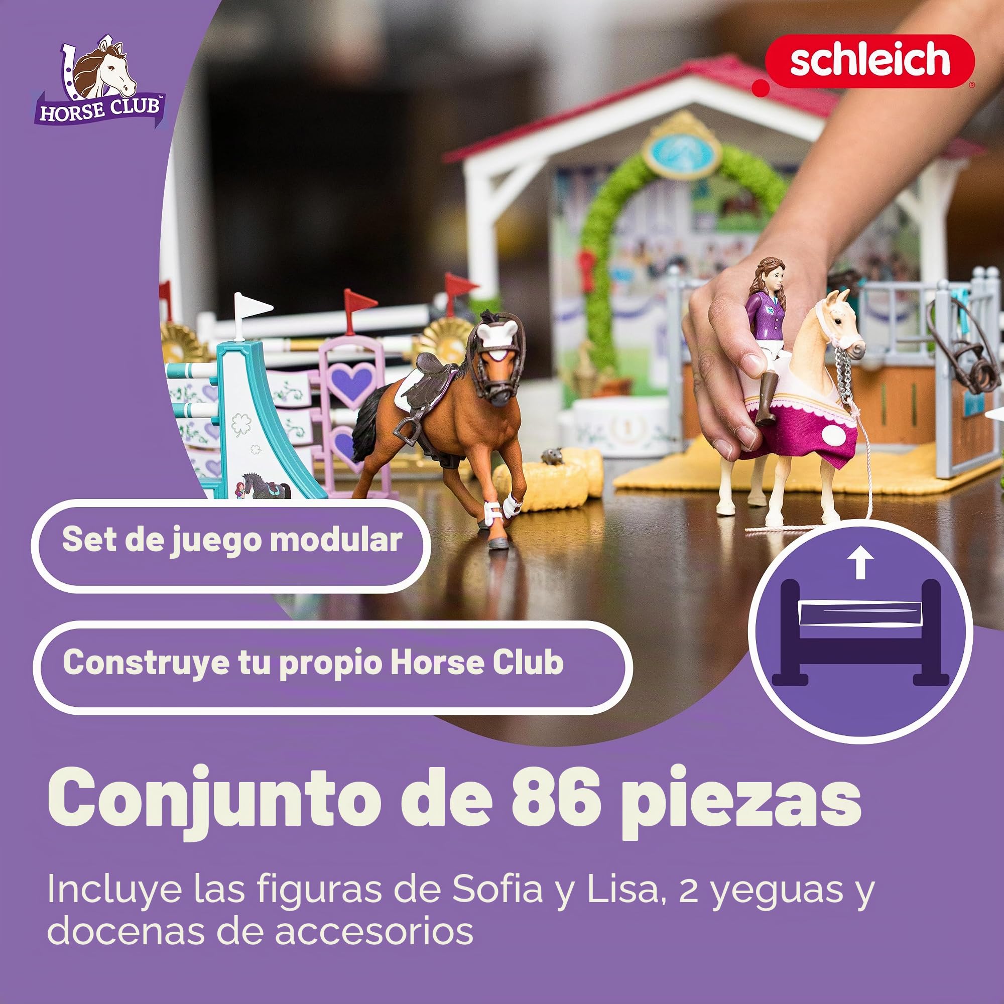 Schleich Horse Club | Competición amistosa 42440 | 86 Piezas