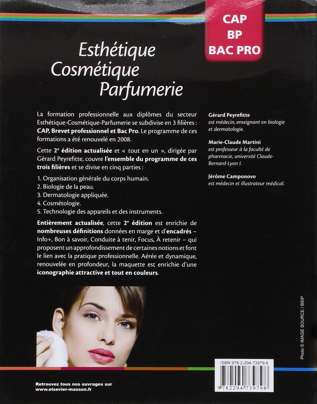 Esthétique Cosmétique Parfumerie CAP, BP, Bac Pro