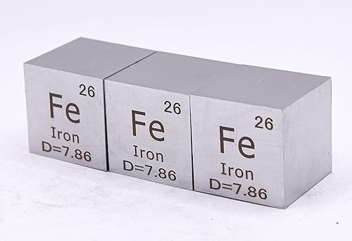 Miniatura 435 de Cubo de metal cobalto de 0.39 pulgadas (0.394 in) hasta un 99.9% puro elemento de tabla periódica de densidad grabada, colección de bloques