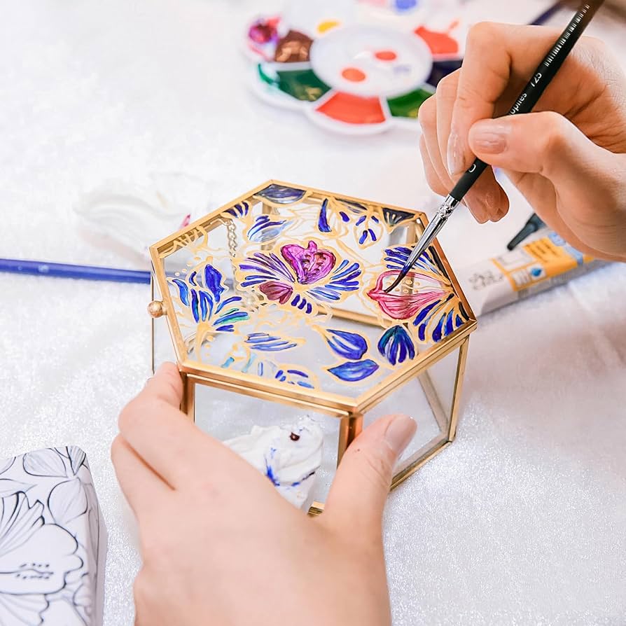 Amazon.com: XDT#725 Fine Detail Artist Paint Brush 5 Piece