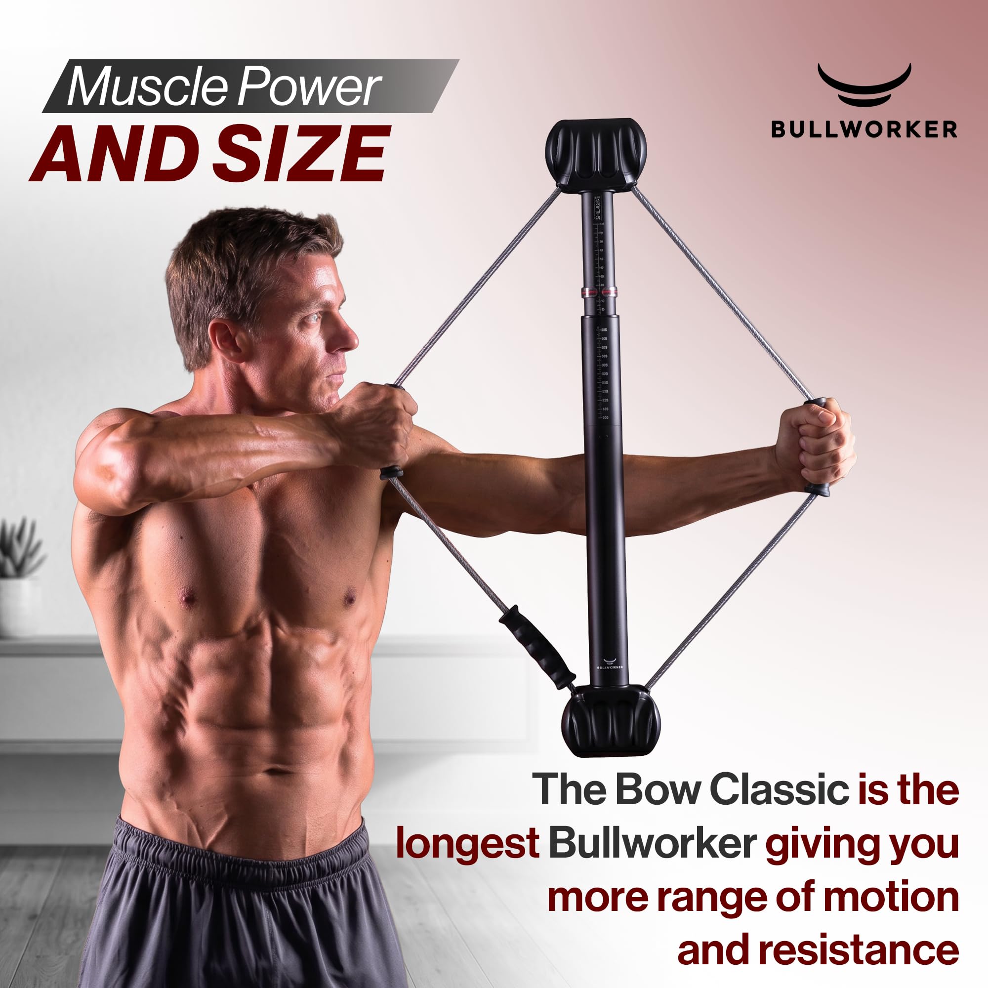 Bullworker Power Pack Isometric Exercise Equipment - Bow Classic