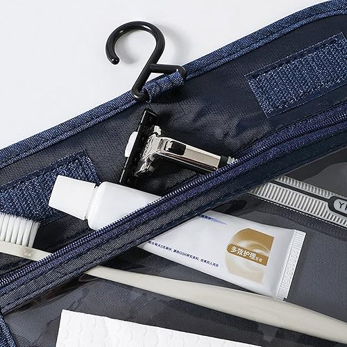 Miniatura 3 de Ganchos de joyería para colgar artículos de tocador de viaje, bolsa de viaje de negocios para hombre, separación seca y húmeda, kit de artículos de