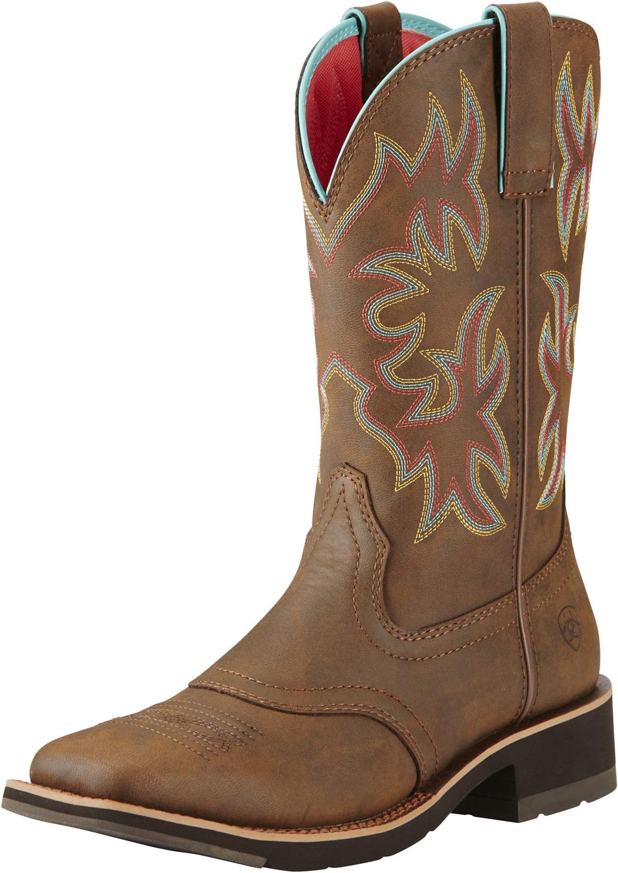 Ariat Delilah ウェスタンブーツ レディース レザー スクエアトゥ カウガールブーツ