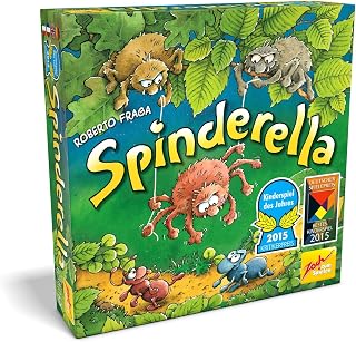 Zoch 601105077, Spinderella, Child-friendly Competition Game in Various Difficulty Levels, for Children from 6 years and up