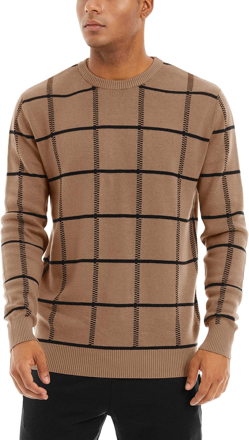 MAGNIVIT Men's Basic Designed Knitted Sweaters Cotton Soft Crewneck Fall Winter Sweaters - Image 7