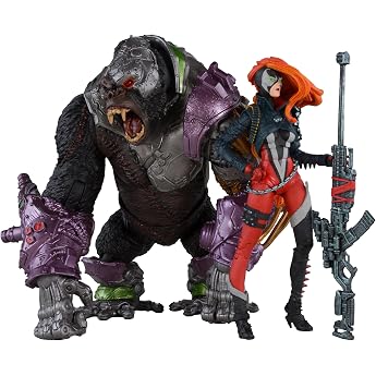 McFarlane Come to Spawn Comics Series These detailed, articulated action figures.