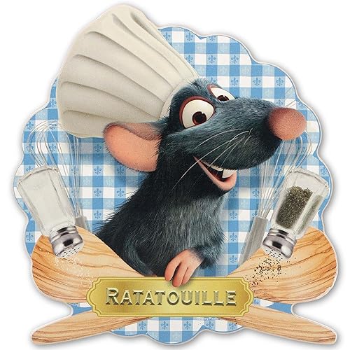 Open Road Brands Disney Pixar Ratatouille Wood Wall Decor -