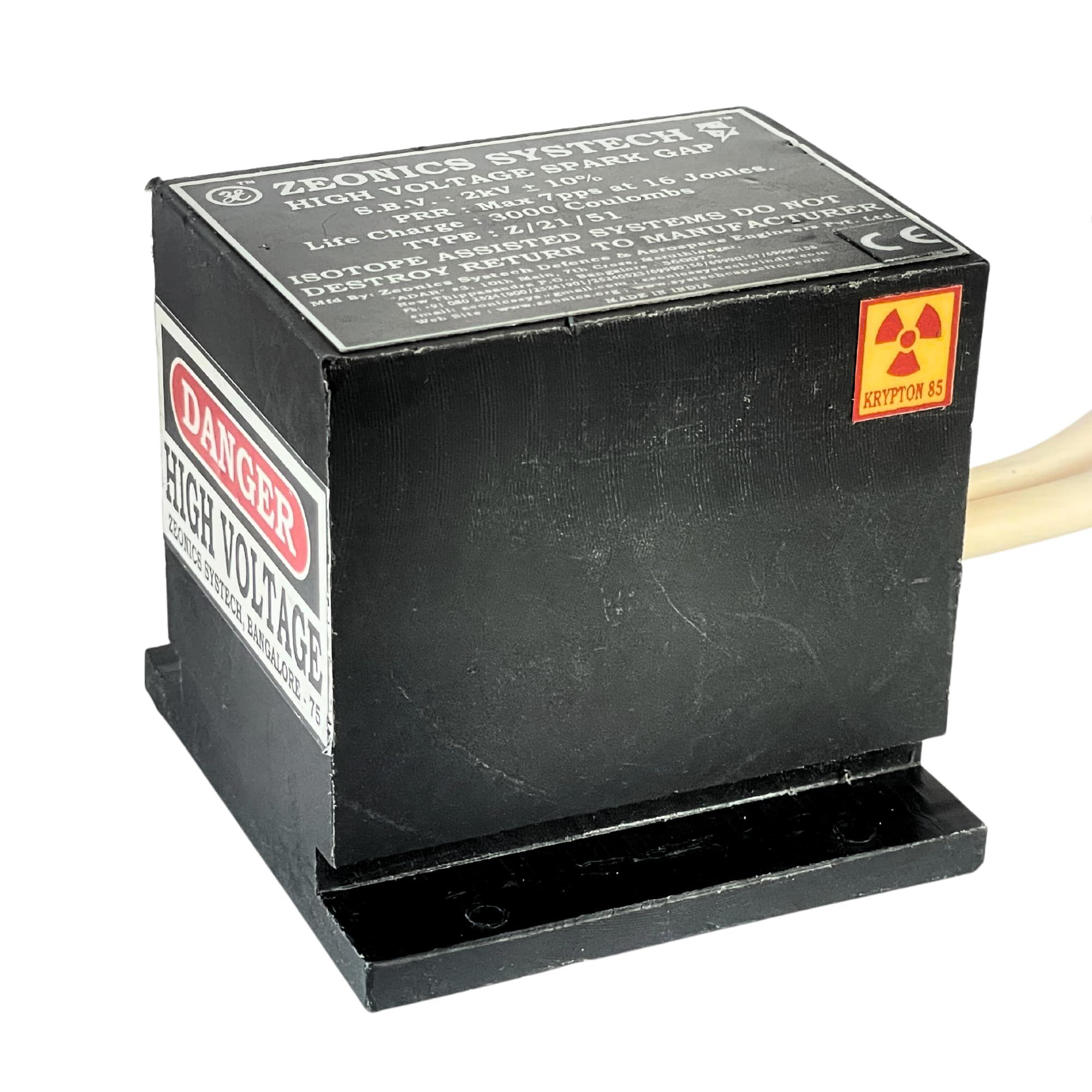 S.GAP Zeonics Systech Hermetically Sealed 2 Electrode Spark Gap : Amazon