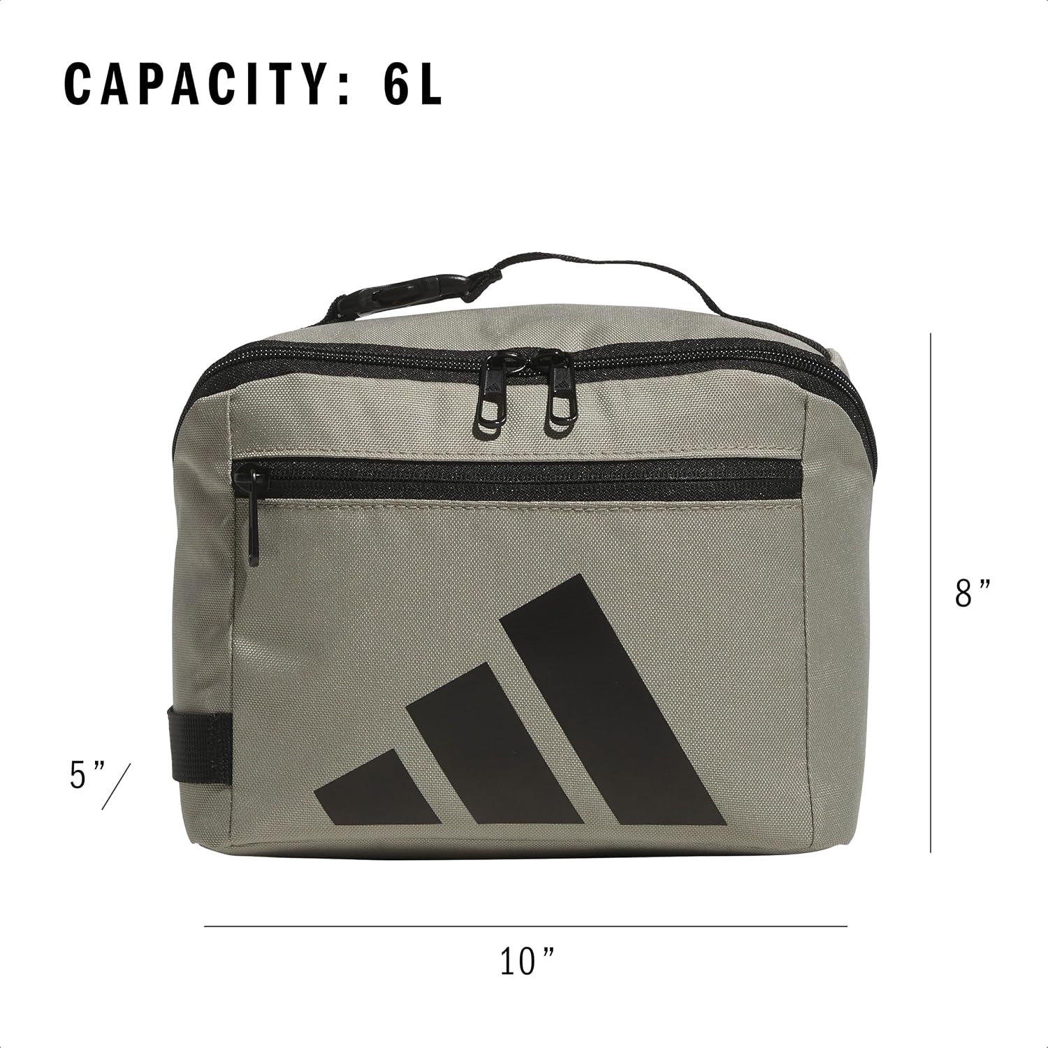 adidas Kids Affiliate Lunch Bag – Insulated Lunchbox for Girls and Boys, 6L