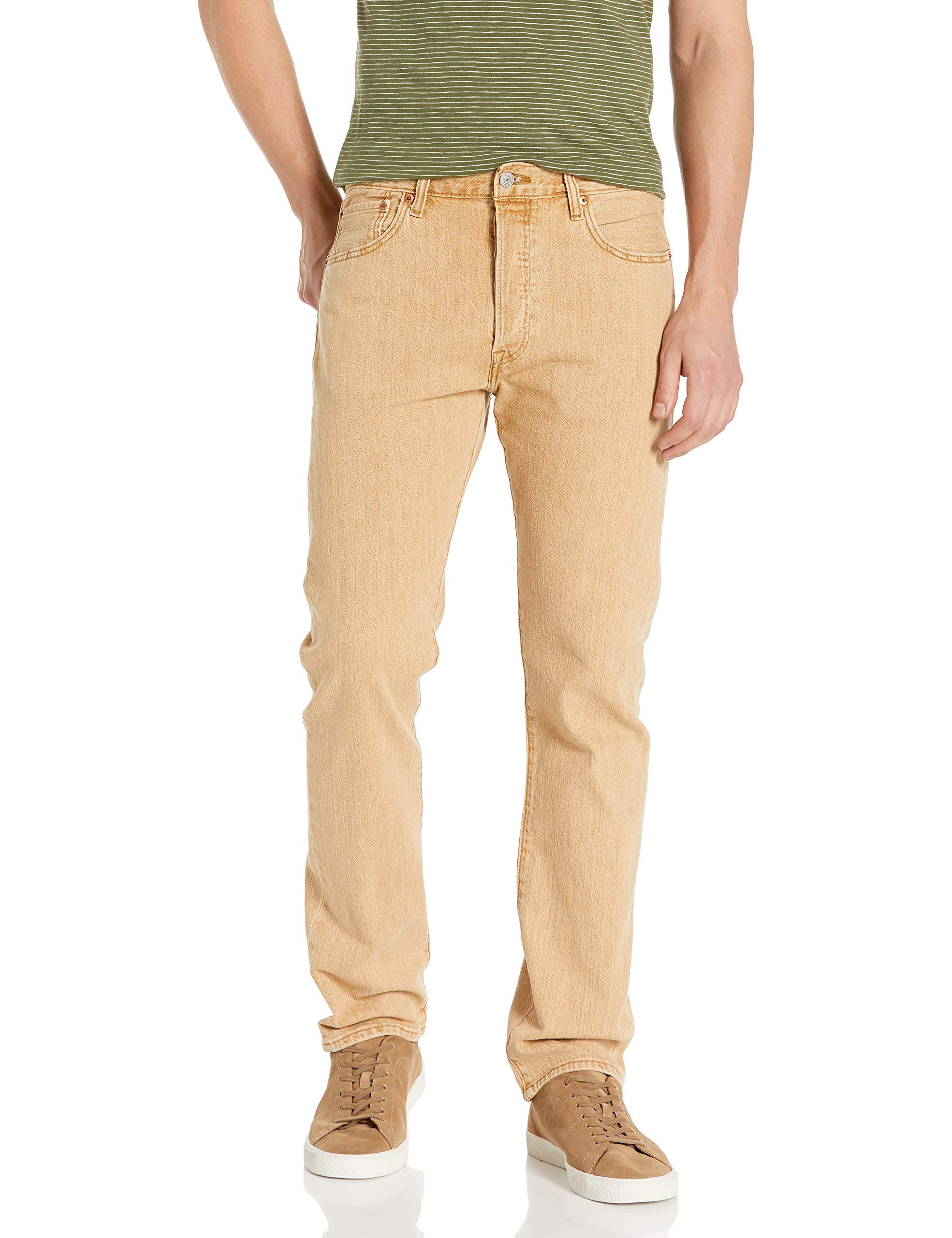 Levi's Men's 501 Original Shrink to Fit Jeans, Dark Blue Crispy Neppy STF, 32W x 32L — view 13