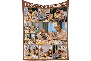 Personalized Custom Blanket with Your Text and Photos