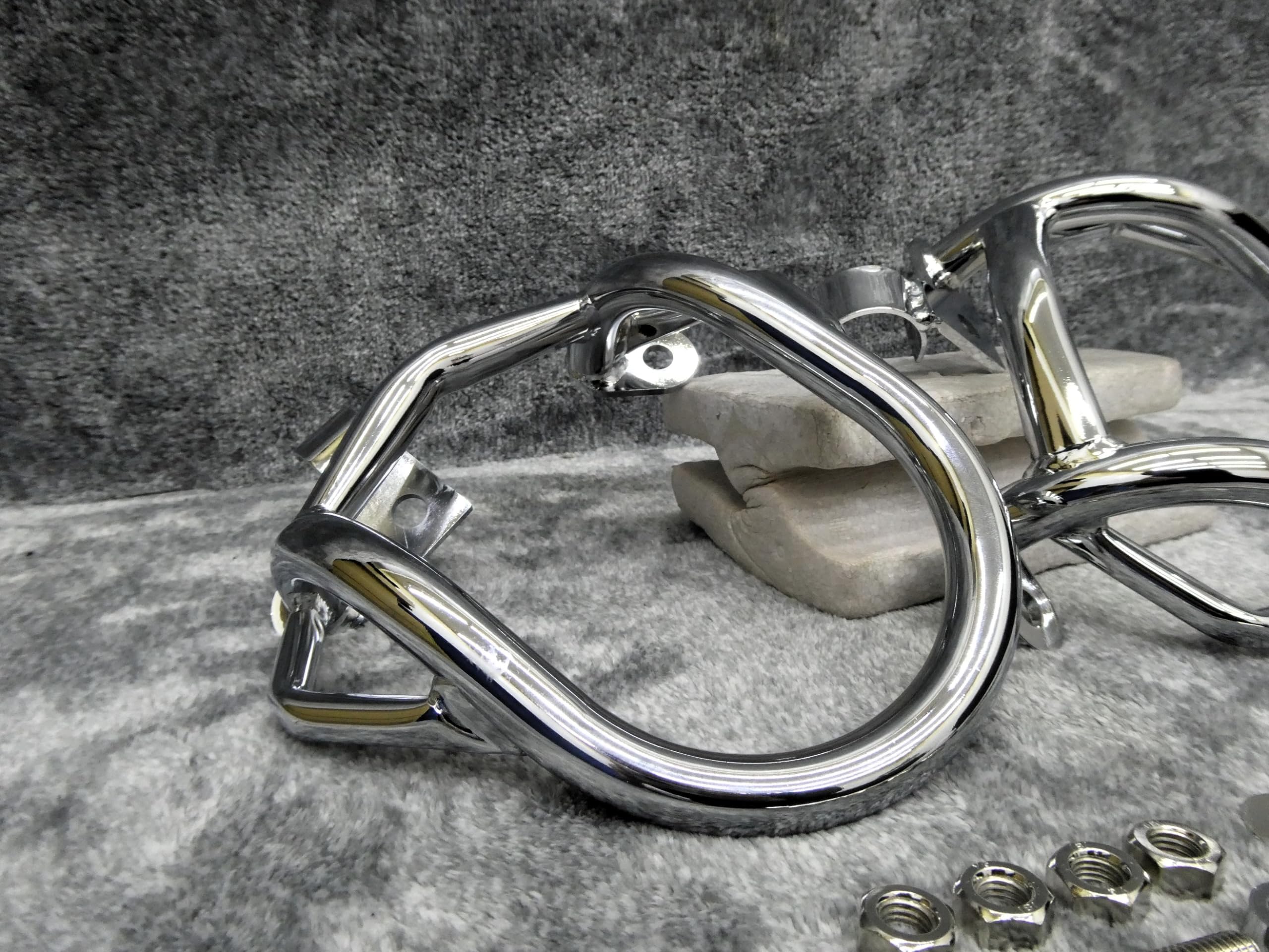 ジェイド250エンジンガードメッキ金具付き/ MC23