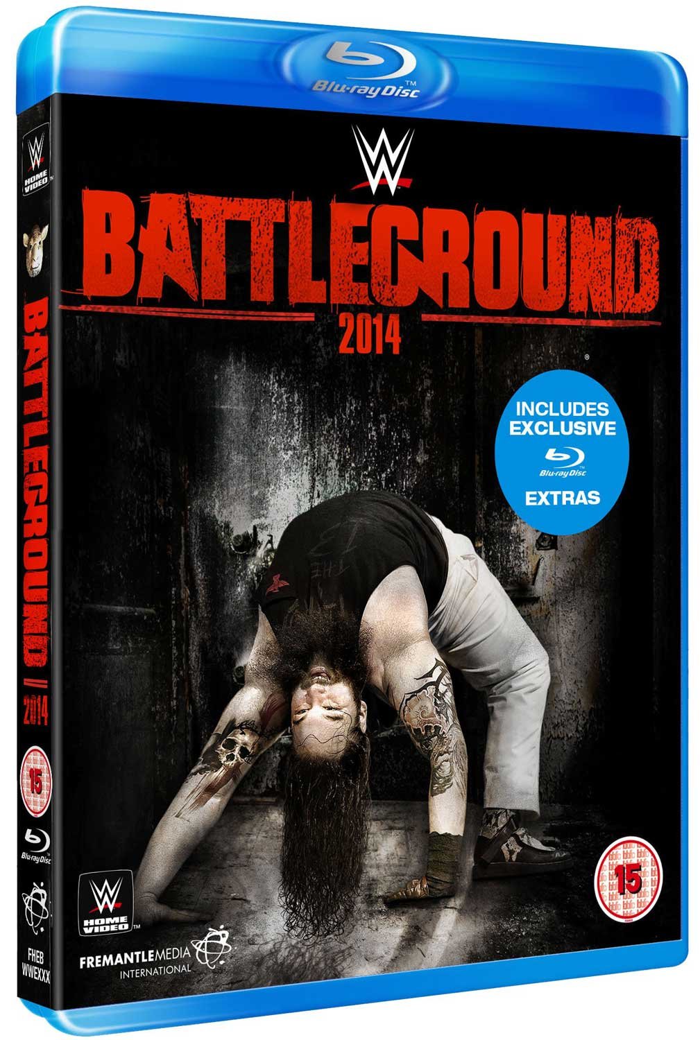 Battleground 2014 [Blu-ray] Vidéo Catch Combat Disque Haute Définition