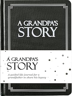 Grandpa's Life Story Journal (Hardcover): A Meaningful Keepsake for Grandpa to Share His Journey & Memories, Book Includes 250+ Prompt Questions, Sentimental Gift for Father's Day, Birthday, Christmas