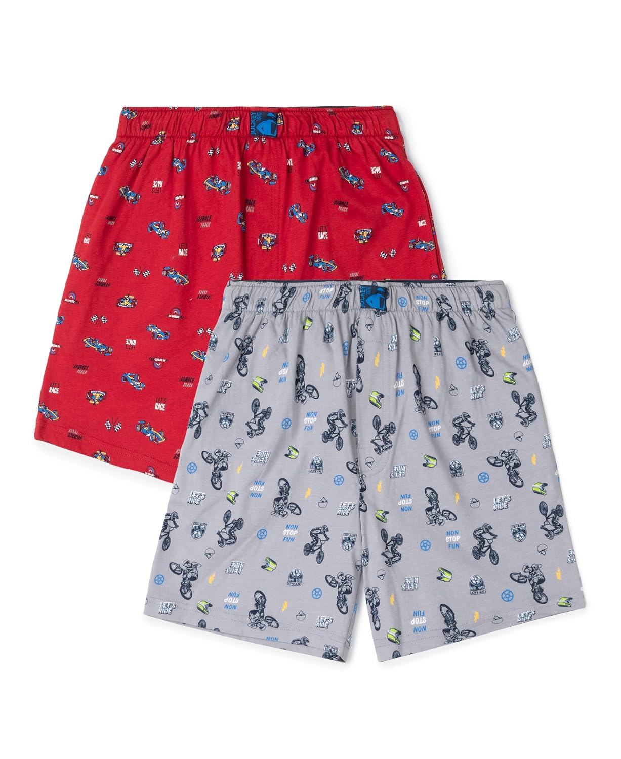 Jockey MB05 Boy's Super Combed Cotton Printed Boxer Shorts with Side Pockets (Pack of 2) - Review, Price and Buying Guide