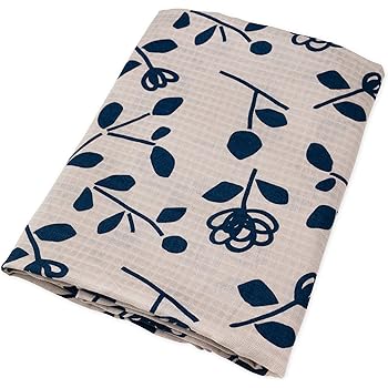 leaf swaddle blanket