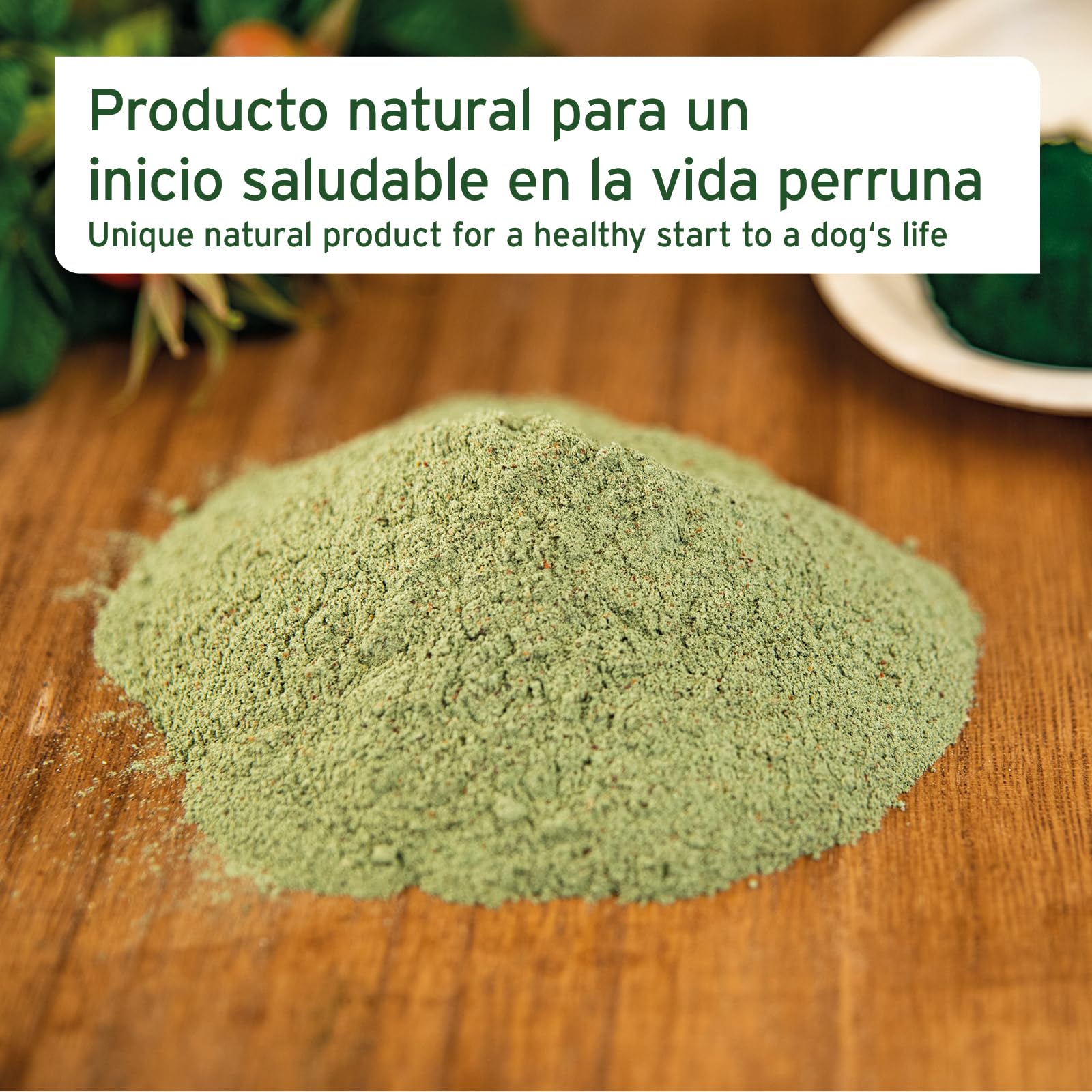 AniForte Junior Active para Cachorros y Perros jóvenes 250g - para el Desarrollo de Huesos, tendones, ligamentos y Dientes. Suplemento para Cachorros con Calcio, vitaminas y minerales