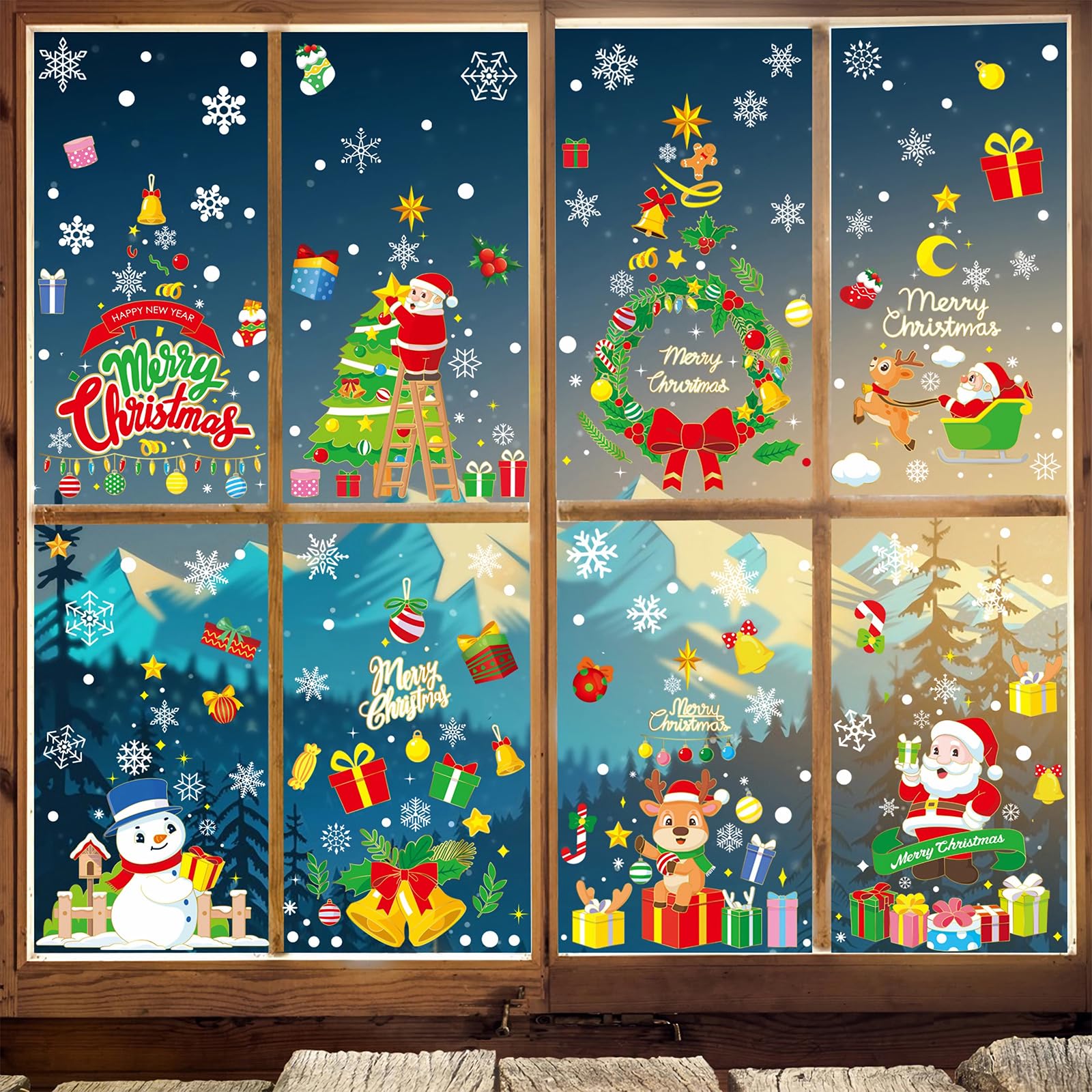 Amazon | 【Charming Club】ウォールステッカー クリスマス 飾り 静電 Amazon | 【Charming Club】ウォールステッカー クリスマス 飾り 静電