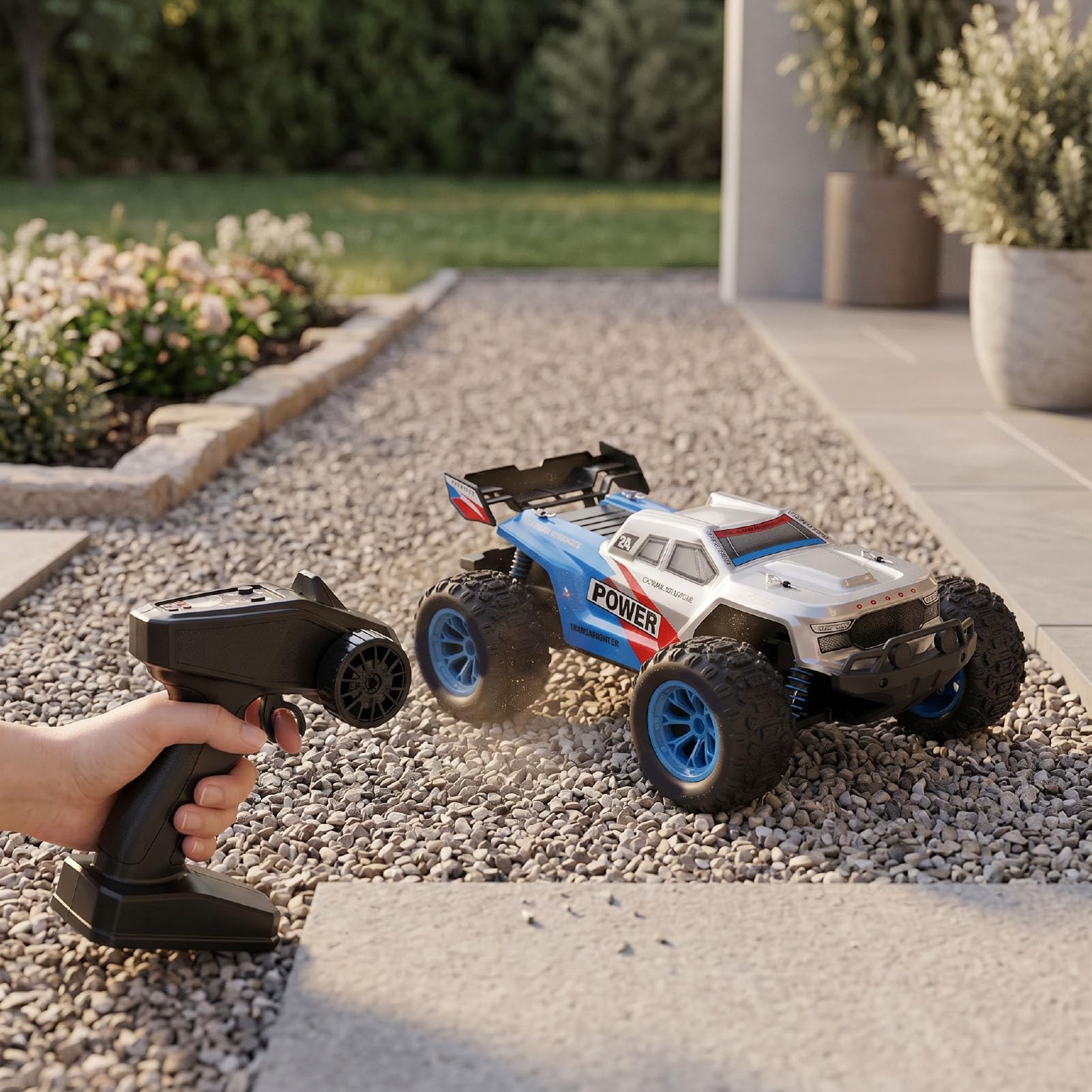 Coche RC Todo Terreno 1/16, de Control Estable 2.4G, para Off Road (con