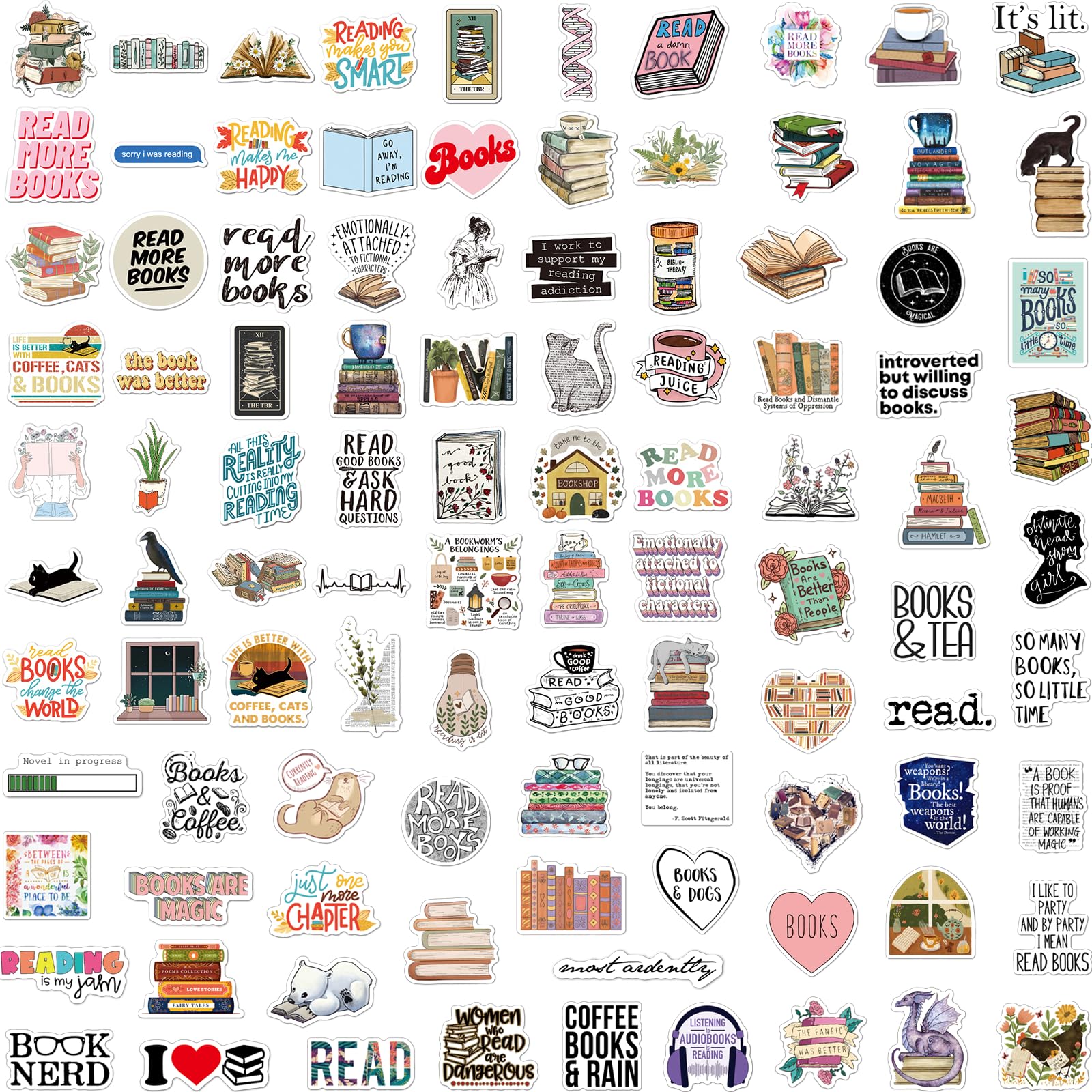 Ensemble D'autocollants D'instruments De Musique De Style Dessin Animé