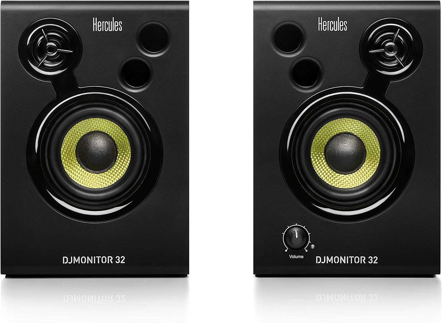 Hercules DJMonitor 32: 2 x 15 watts RMS active monitoring speakers