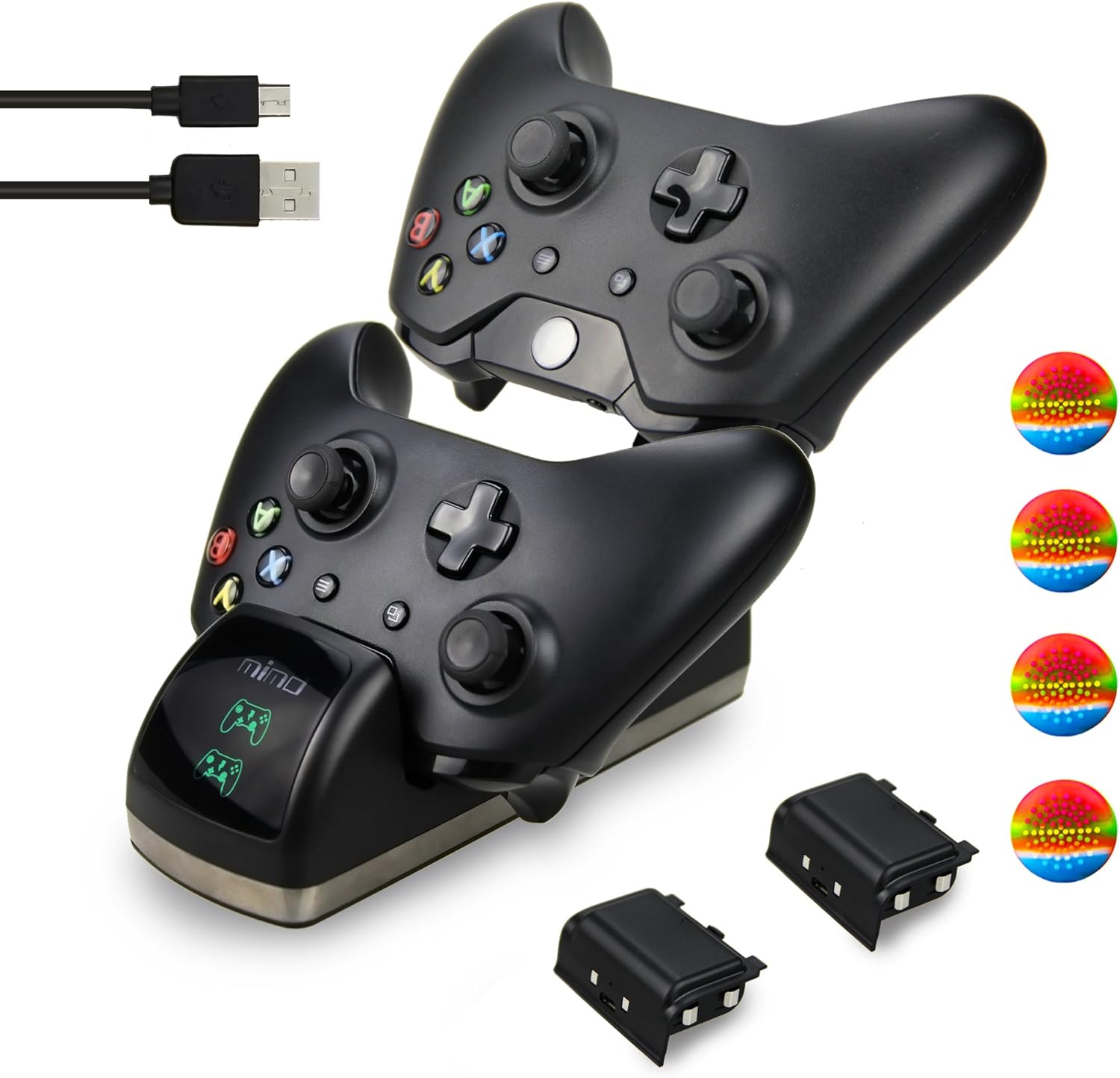 Connyam Xbox One/ Xbox One S/ Xbox One X Controller Charger, High Speed