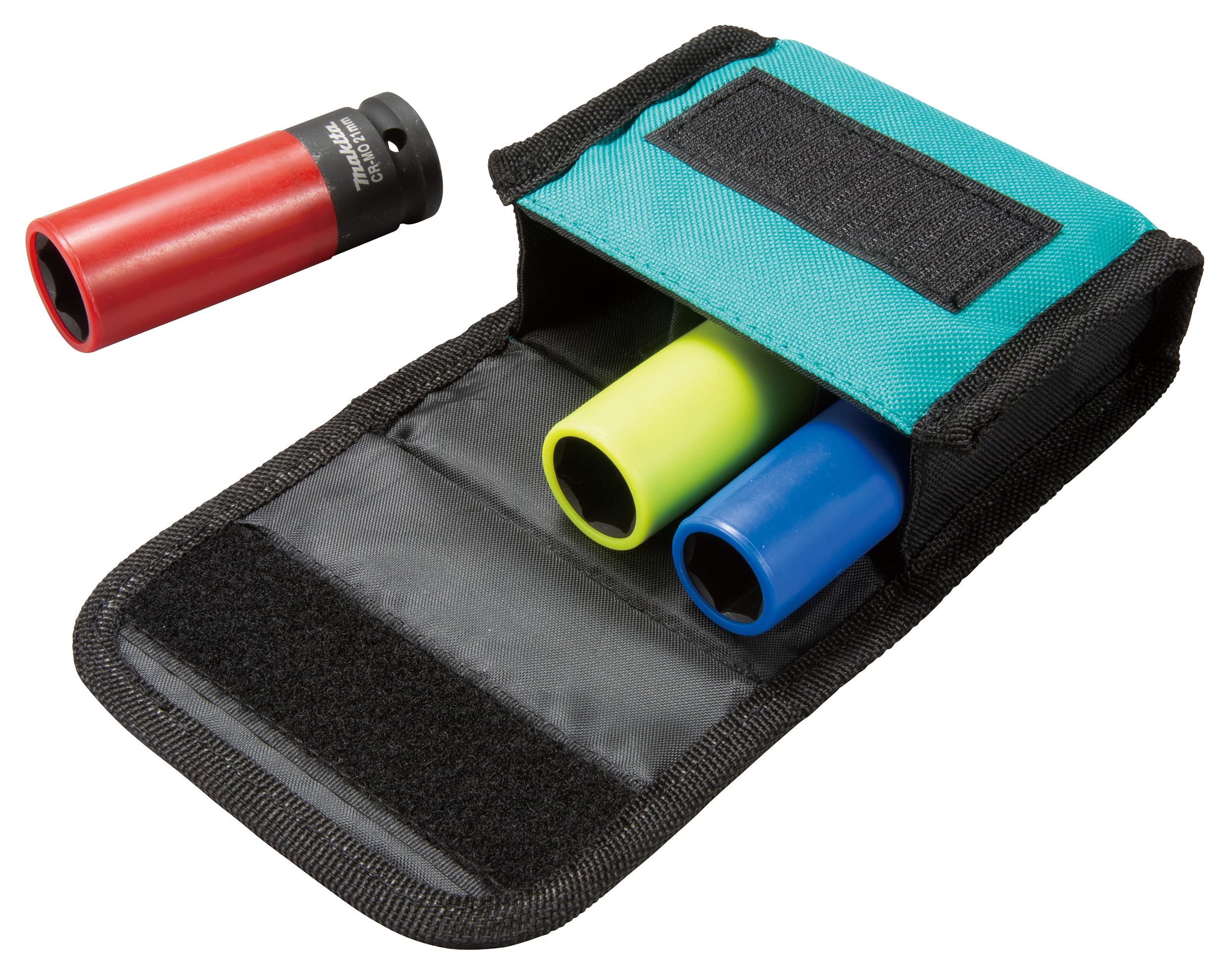 Makita E-12354 Deep Impact Socket Bit Set (1/2"), 86mm, Multi Color, 3 Pcs