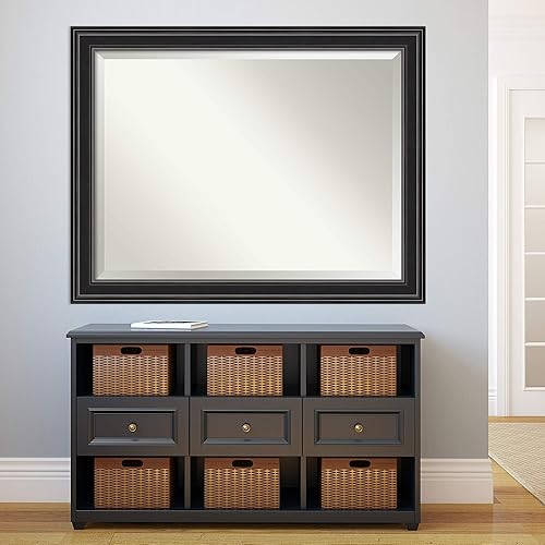 Miniatura 5 de Amanti Art - Espejo con marco para el tocador o montar en la pared del baño, medidas en pulgadas.