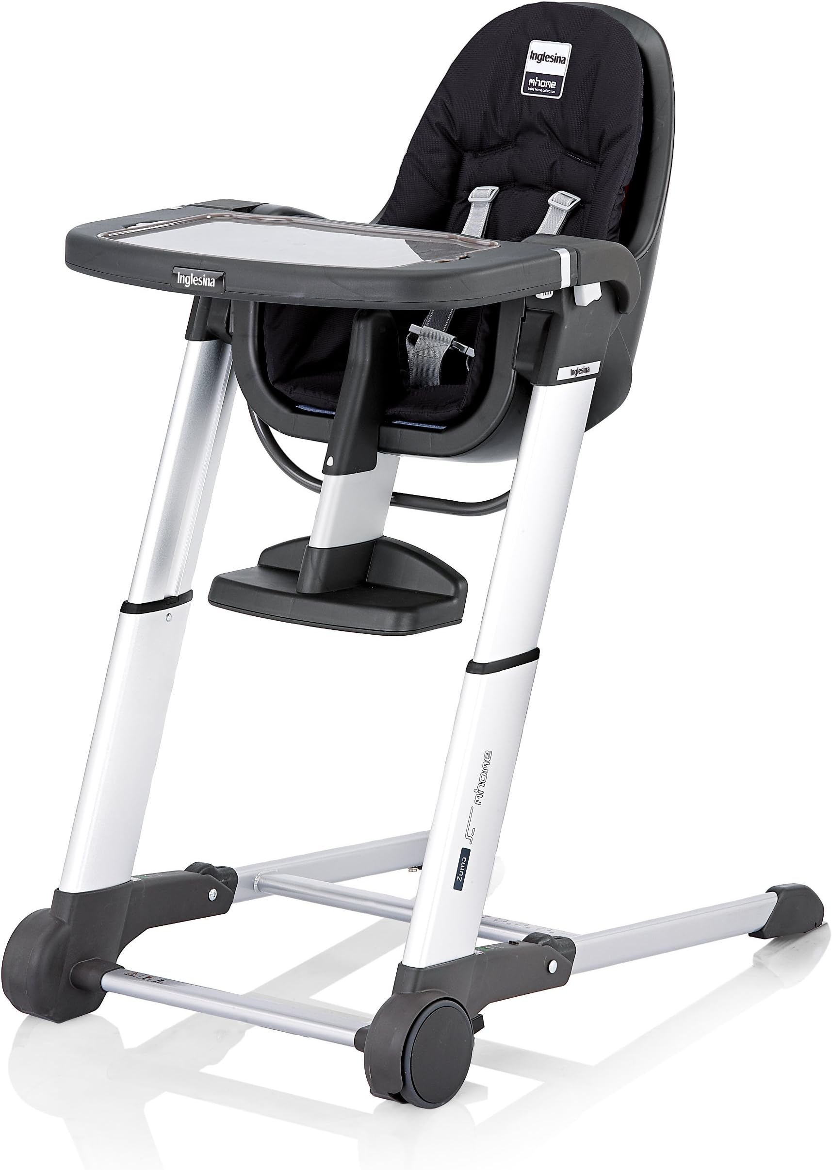 Inglesina 2013 Zuma Highchair, Gray/Graphite (Discontinued by Manufacturer)