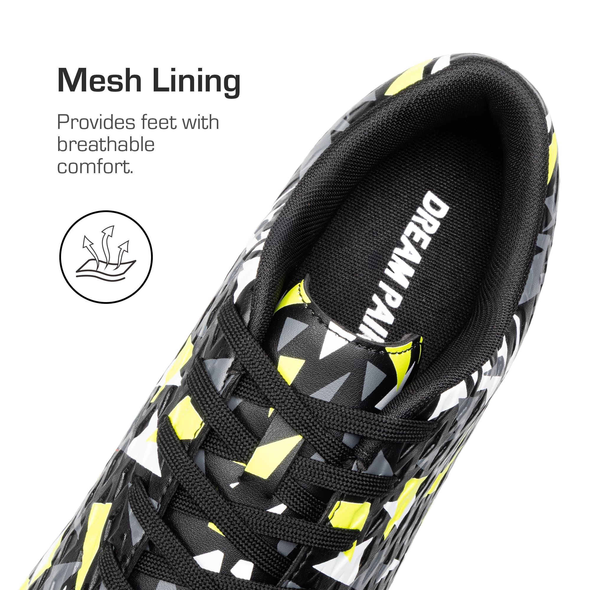 DREAM PAIRS Tacos de fútbol para hombre con tacos de fútbol FG/AG para entrenamiento profesional al aire libre ligeros zapatos de fútbol
